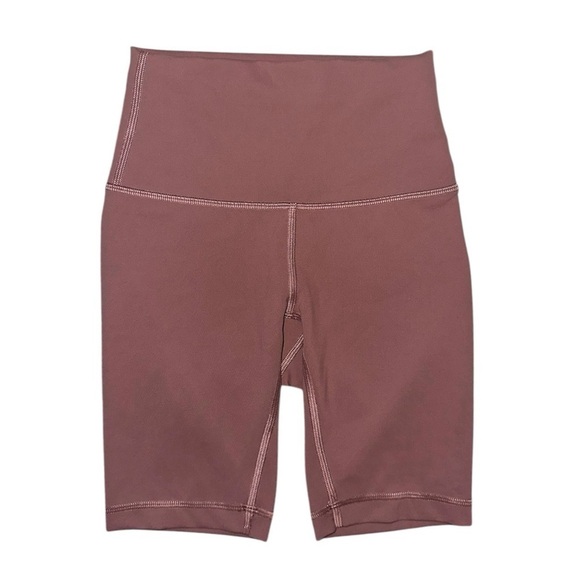 Lululemon Wunder Train High Rise Activewear Athletic Short 8" / Spiced Chai Sz 2 - Picture 5 of 10